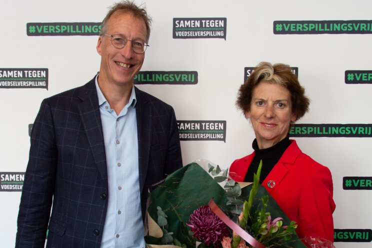 Gerda Verburg zet zich in tegen voedselverspilling Gerda Verburg zet zich in tegen voedselverspilling