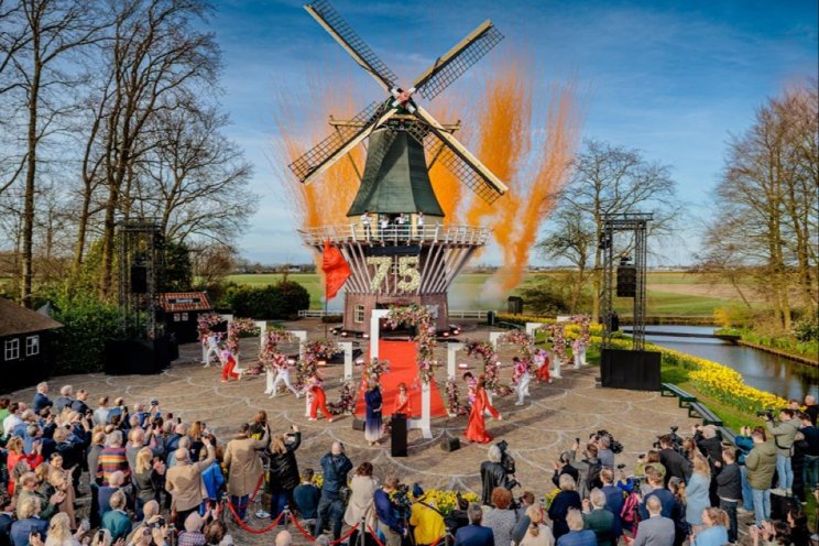 Jubileumeditie Keukenhof officieel geopend Jubileumeditie Keukenhof officieel geopend
