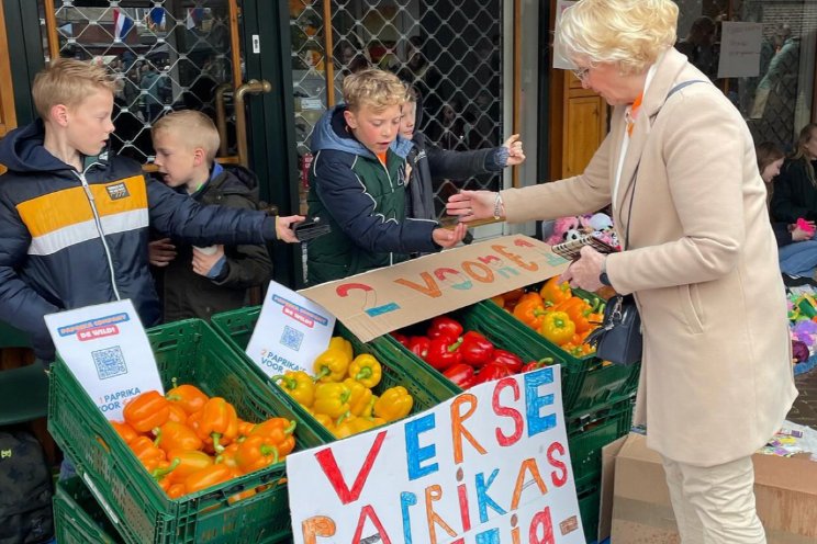 Gezonde vrijmarkt...