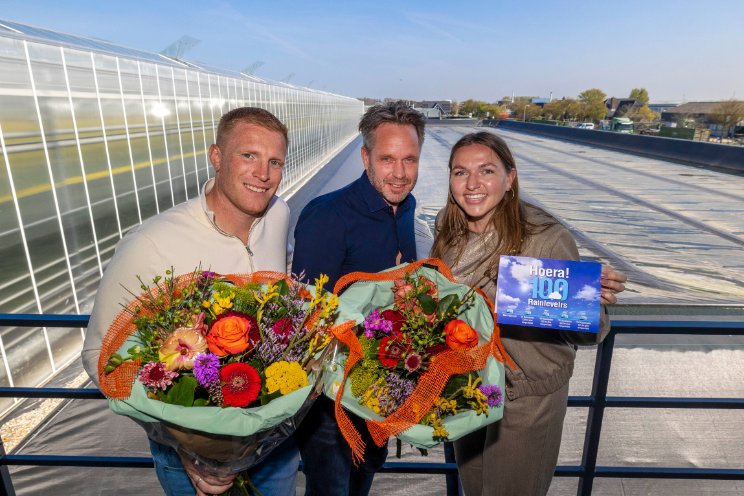 Rainlevelr verwelkomt 100e deelnemer