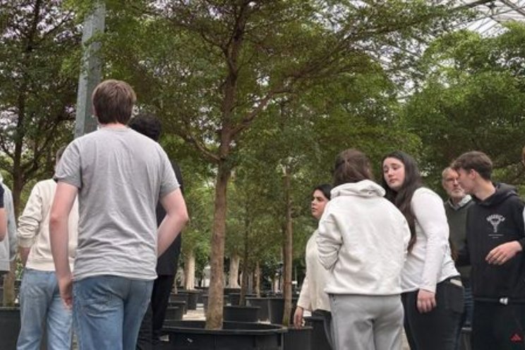 Studenten bezoeken tuinbouw De Kwakel Studenten bezoeken tuinbouw De Kwakel